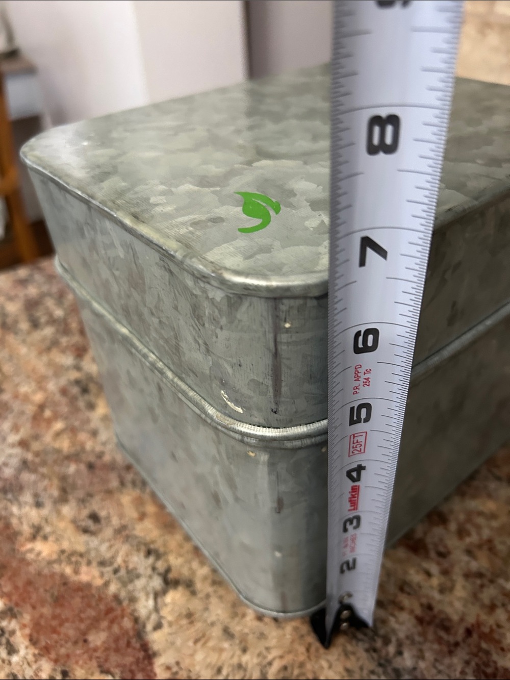 Galvanized Metal Storage Seed SaverTin - Gray - Picture 8 of 9